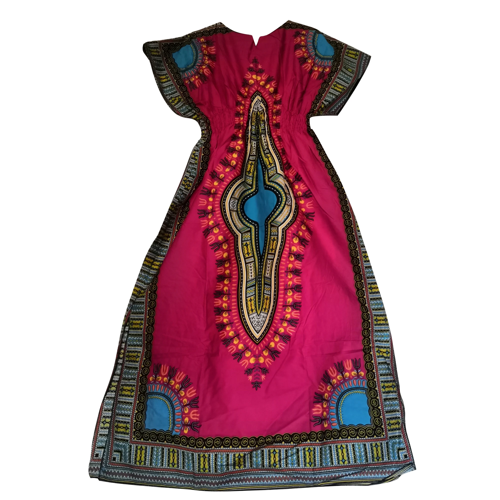 Dashikiage 100% Cotton African Fashion Native Ankara Women dress