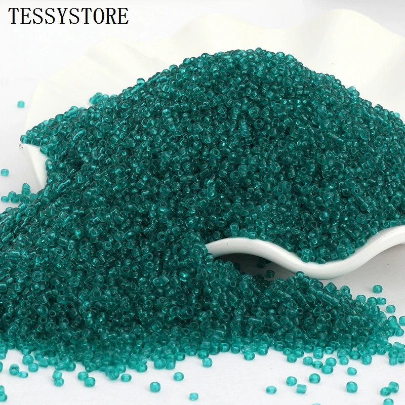 1000pcs/lot 2mm Transparent Color Czech Glass Seed Spacer Beads  Austria Crystal Round Hole Bead For Kids DIY Jewelry Making Fit