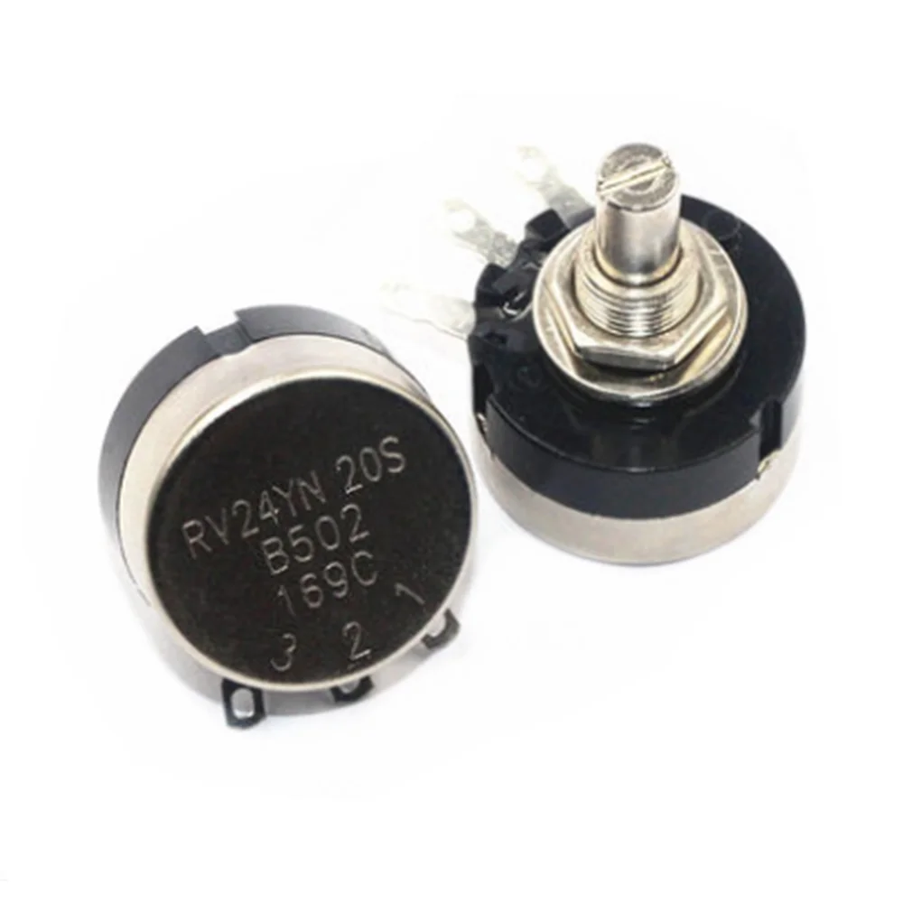 RV24YN20S B201 B501 B102 B202 B502 B103 B203 B503 B104 B105 ohm Potentiometer RV24 YN20S