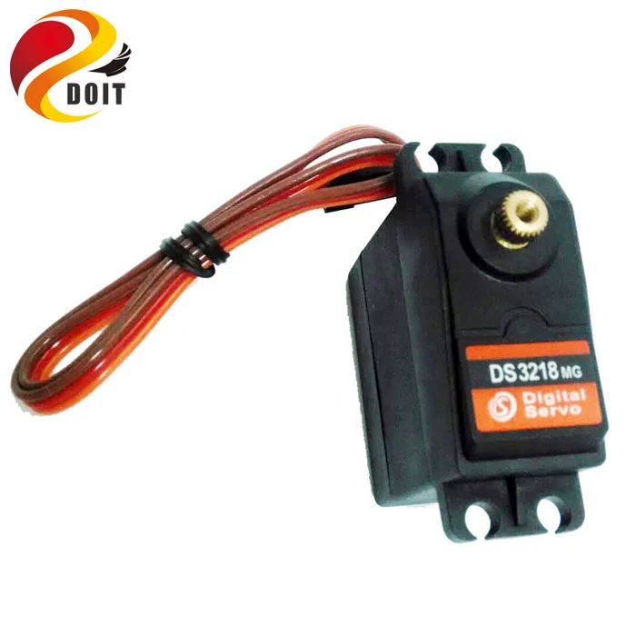 Wholesale DS3218 Metal Gear Digital Servo High Torque 20kg for Airplane or Robot DIY Remote Car Toy Robot Arm Toys Original DOIT