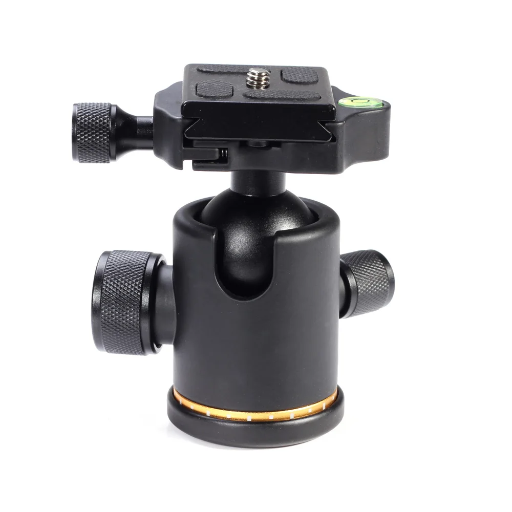12Kg Metal Portable Lightweight Camera Tripod & Ball Head 1/4" Quick Release Plate for DSLR Camera