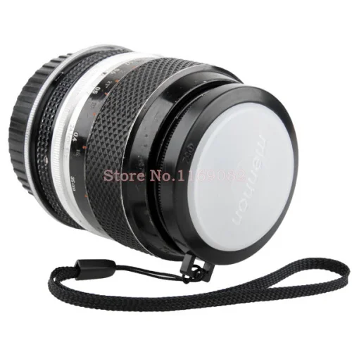 49mm White Balance Lens Cap with Filter Mount for S@ny Nex NEX5N NEX5C NEX3C NEXC3 16F28 18-55 With Anti-lost Rope Tracking