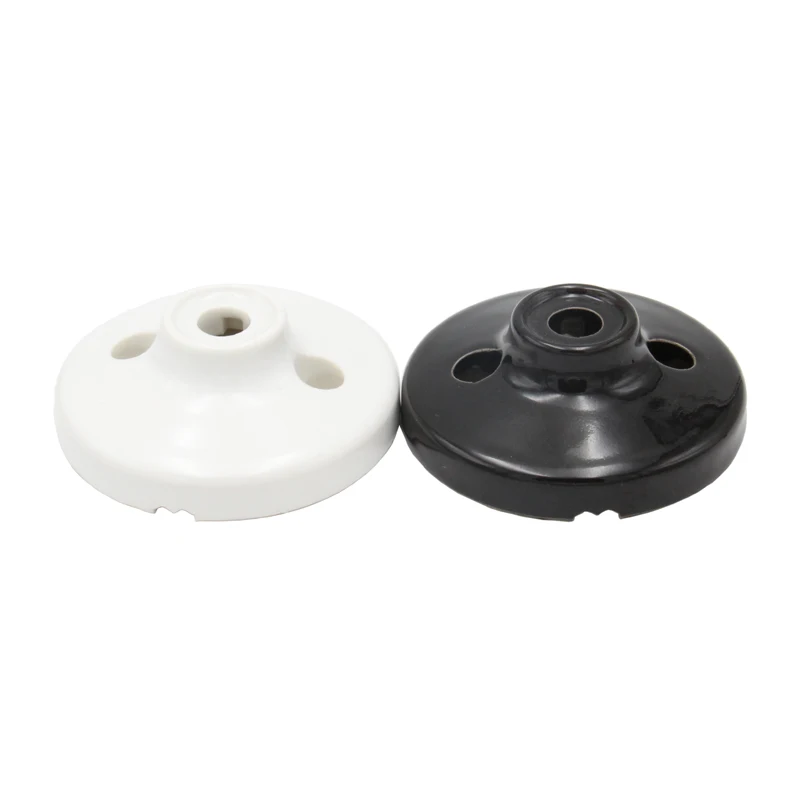 

Small Ceremic Ceiling Canopy Ceiling Base Mounting Fixtures for DIY Lightings