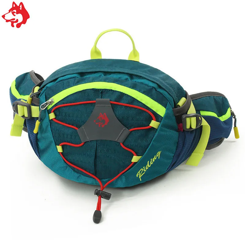 Bolsa de nailon impermeable para deportes al aire libre, riñonera CY-148 para correr, senderismo, escalada, Camping, color rojo/naranja/verde oscuro/verde