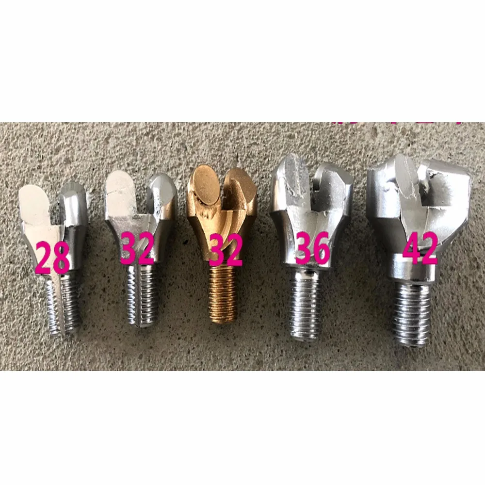 

2pcs High-quality Geological Coalfield Bolt Drill Bit diamond Compact Bit PDC Water Well Bolt Bit,Rock Blasting Hole Bit