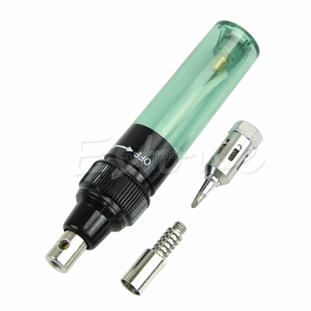 1300°C Butane Gas Blow Torch Soldering Iron Gun Cordless Welding Pen for Burner