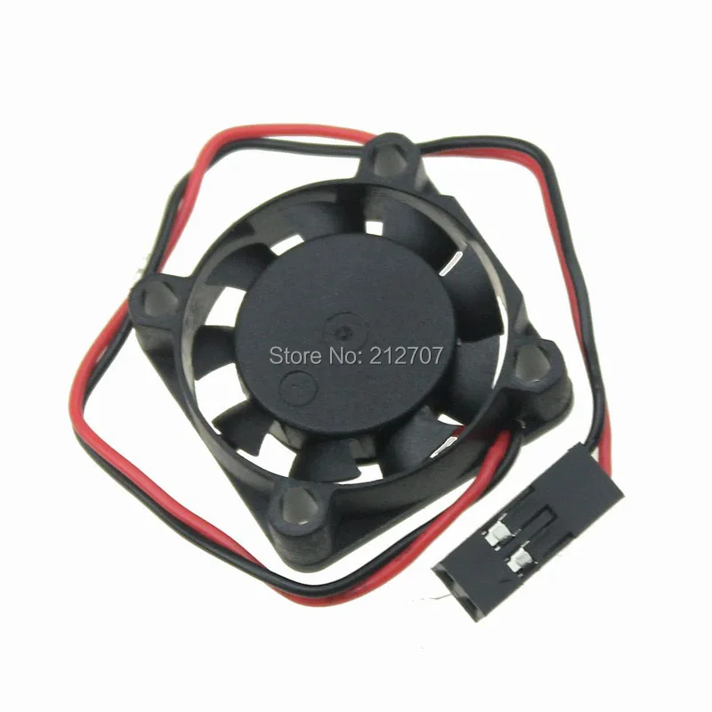 2PCS Gdstime DC 5V Dupont 2Pin 25x25x7mm 25mm Mini DC Brushless Cooling Fan