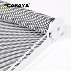 CASAYA-High Quality Sunscreen Roller Blinds, UV Blocking/ Fire Retardant/ Sun Shading Window Blinds for Outdoor Office and Livin