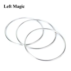 Large Size Magnetic Linking Ring 3 Rings Set (Dia*31cm,Stainless Steel) Magic Tricks Magician Stage Illusion Gimmick Prop Comedy