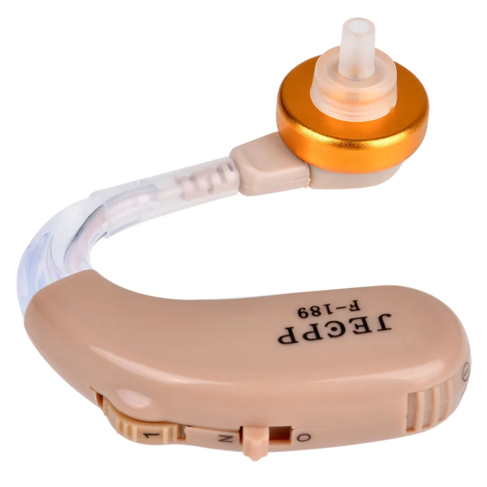 F-189 Digital Hearing Aid Digital Portable Ear Sound Amplifier BTE Small Hearing Aids Ear Care