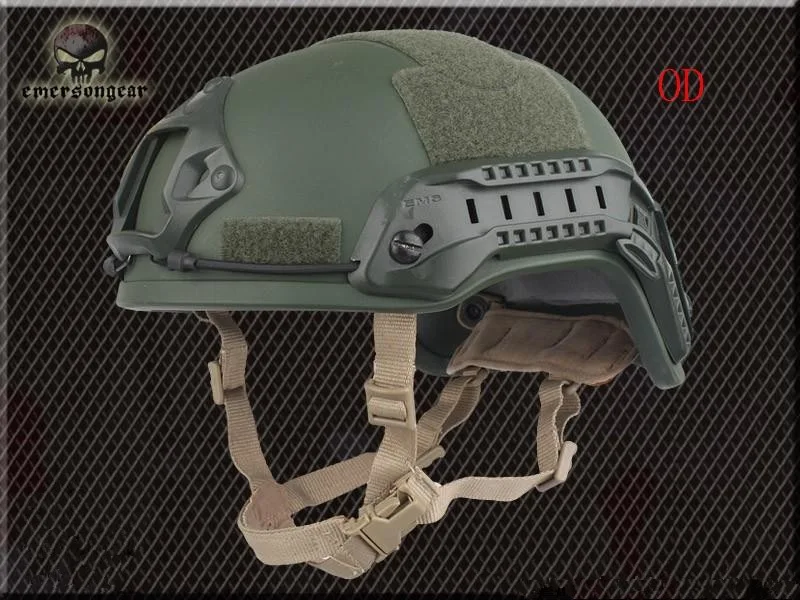 EMERSON Tactical ACH MICH 2001 Half Cover Helmet-Special Action High hardness ABS Version II  MC/OD/SEAL Colors Masks  EM8979