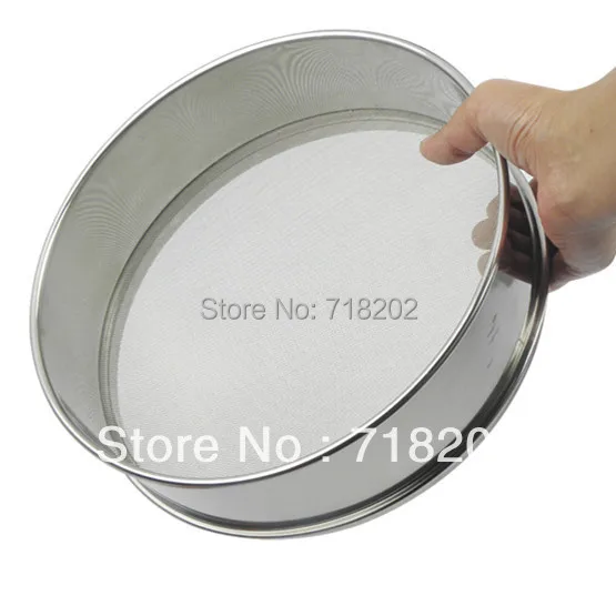 30cm*7cm stainless steel test sieve/ standard test sieve/ laboratory sieve(20micron/15micron)-1pc/lot