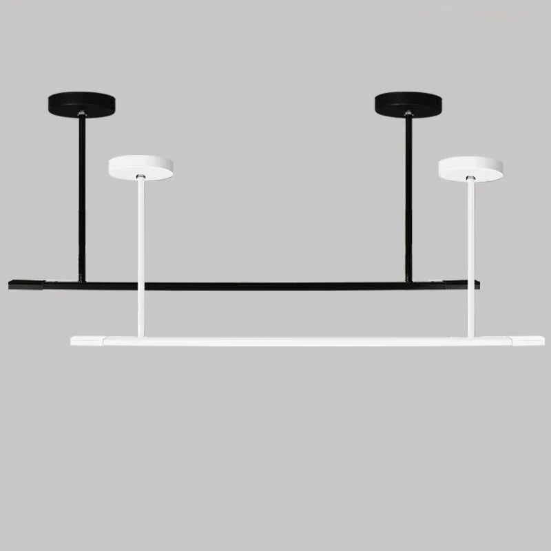 Track Lighting Spotlights Suspension Accessories Adjustable Long Rod Ceiling Tracking Mounted Extension Tube 20-200cm Rails