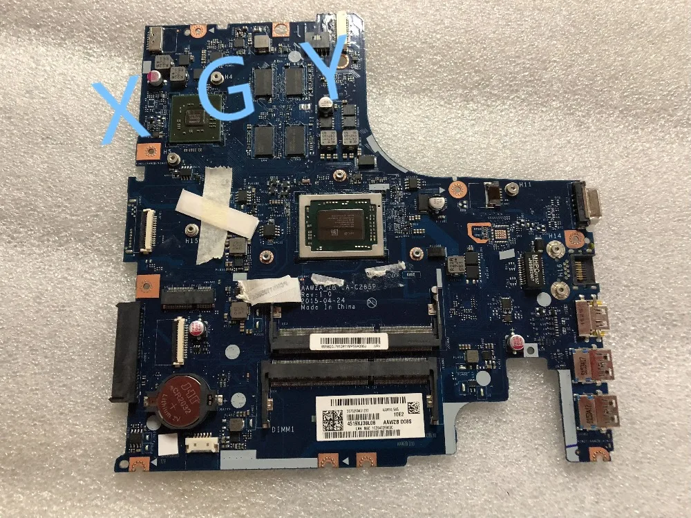 

For Lenovo For Ideapad 500-15ACZ Laptop Motherboard 15.6 Inch A10-8700P AAWZA_ZB LA-C285P DDR3 100% Test ok