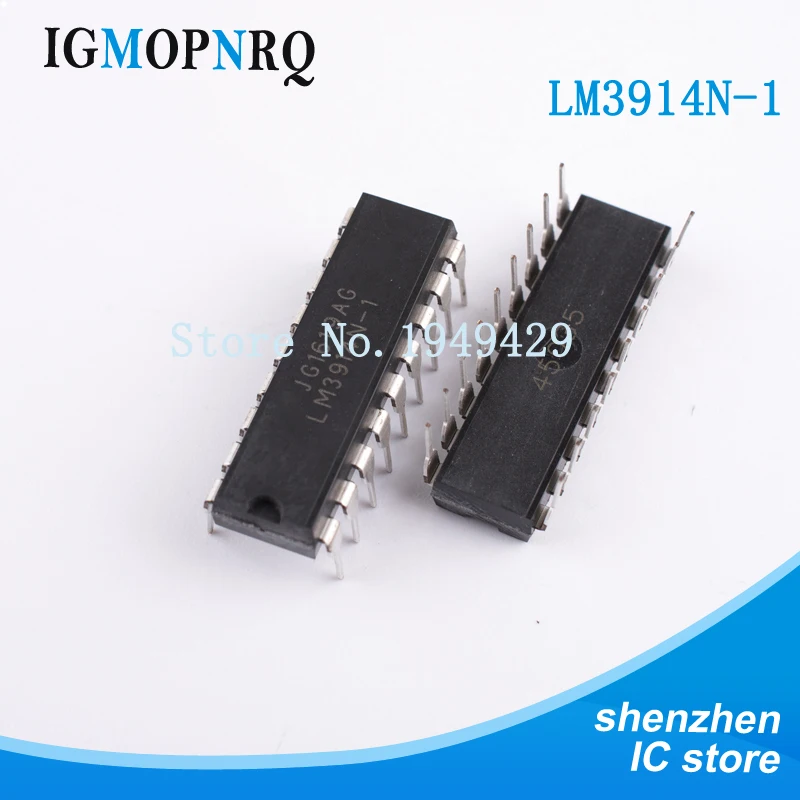 10pcs LM3914N LM3915N LM3915N-1 LM3914 LM3914N-1 LM3915N-1 LM3916N-1 DIP-18 driver di illuminazione a LED