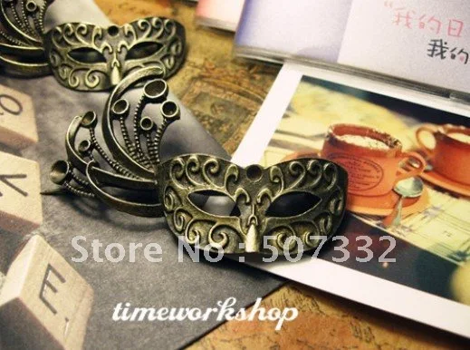 free shipping 20pcs/lot DIY Zakka 56*40MM Vintage Handmade Accessories can be pin mask A345