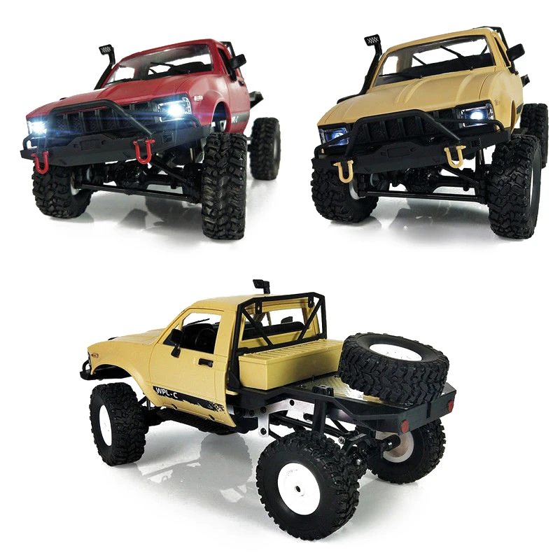 WPL C14 1:16 2.4G 2CH 4WD Mini Off-road RC Semi-truck with Metal