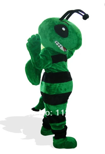 

MASCOT Green Bee Mascot costume custom fancy costume anime cosplay kits mascotte fancy dress carnival costume