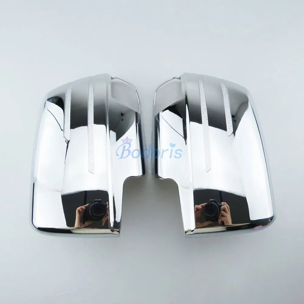 Chrome Car Styling Door Mirror Overlay Rear View Cover Rearview Frame 2012-2015 For ISUZU DMAX D-MAX D MAX Accessories