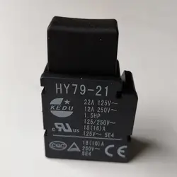 1Pcs HY79-21 Electric Tool Trigger Switch Push-Key Switches for Electrics Drill Hammer Saw Angle Grinder Mower 125/250V 22/12A