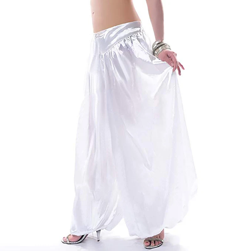 Hot ATS Tribal Belly dance trousers Fashion Dance Costume belly dancing pants Belly dancing satin bloomers Dance Pantaloons-9002