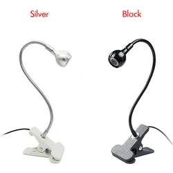 Reading Light LED Book Light Warm/White Brightness USB Clip on Desk Light Eye Care Lamp for Bed Headboard and Computers лампа