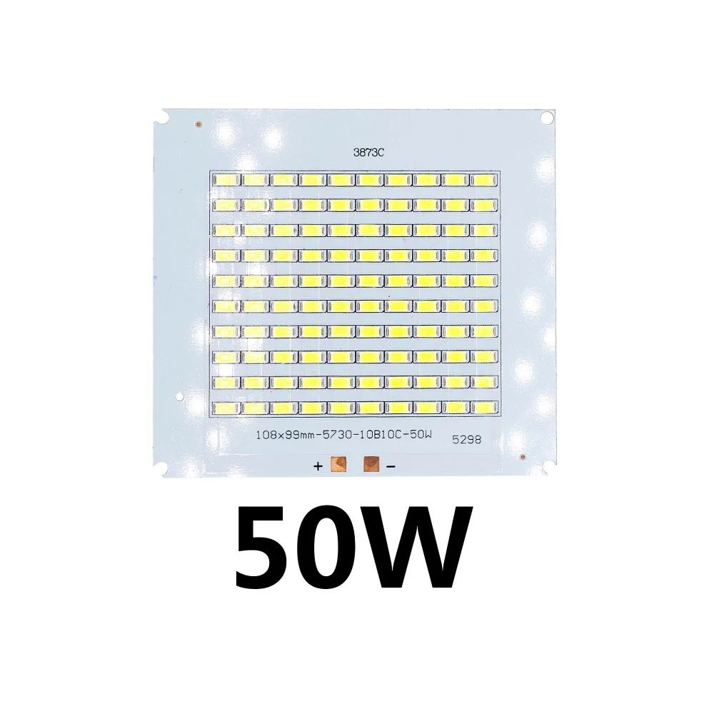 20W 50W 100W 150W 200W 20W SMD5730 LED Chip Lamp Beads High Power LED Floodlight DC30-34V For Indoor Outdoor DIY PCB Kit