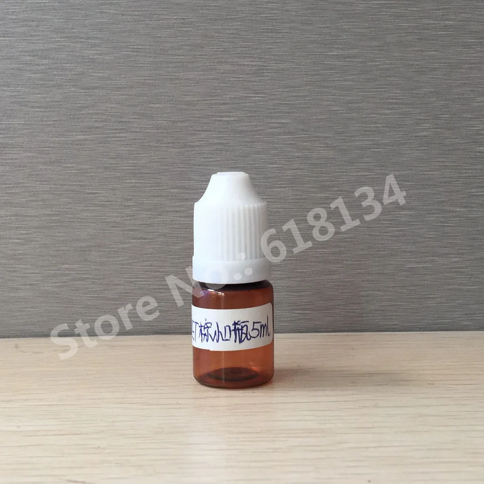 

6000pcs 5ml amber PET dropper bottle with childproof cap, 5ml sample packing bottle for liquids