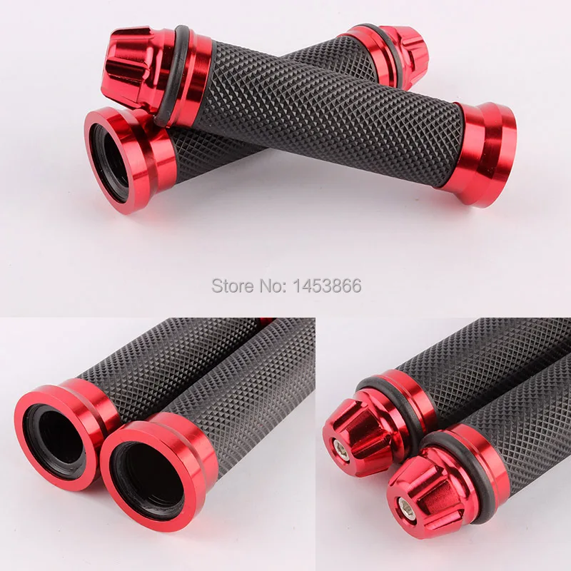 Universal Motorcycle Handle Grips 7/8 inch 22mm Motorcycle Handlebar Grip Cover Hand Grips for 7/8\