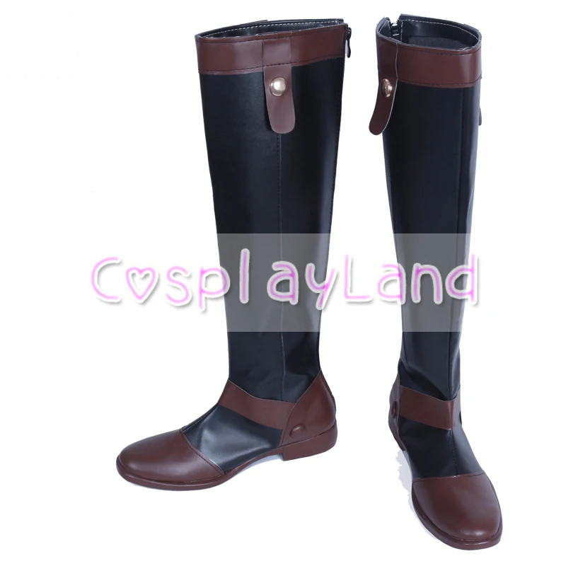 

LOL The Virtuoso Khada Jhin Cosplay Boots Shoes Game Party Cosplay Boots Custom Made for Men Shoes