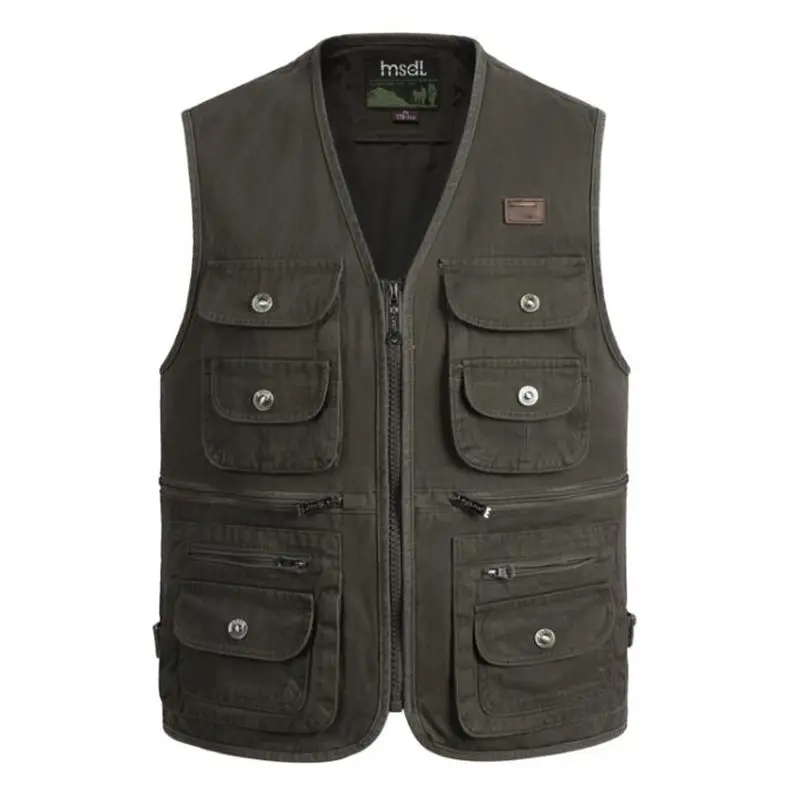 New Summer men Outdoors Travels Vests Mesh Vest  Photographer Vest Shooting Vest with Many Pocket Wholesale size S-4XL