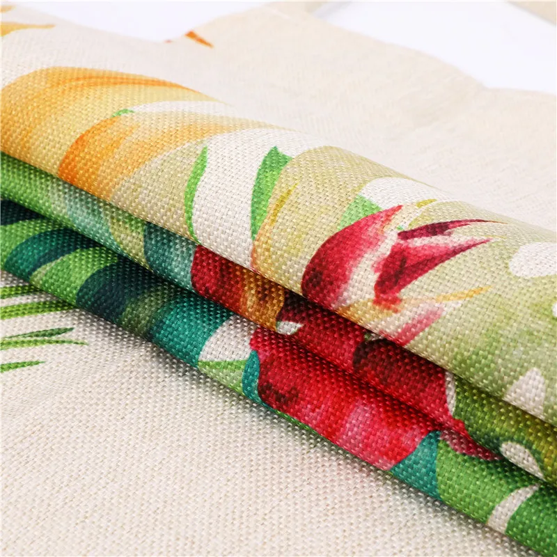 1Pcs Pineapple Printed Cleaning Aprons Sleeveless Home Cooking Kitchen Apron Cook Wear Cotton Linen Adult Bibs 53*65cm WQ0007