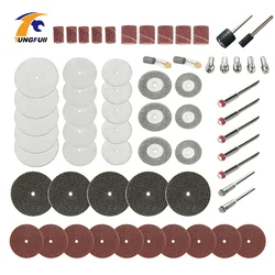 61pc Dremel Dreh Werkzeug Zubehör Set Kits trennscheiben Schleifen Schleifen Polieren Schleif fit für Holz Dremel 3000 Grinder