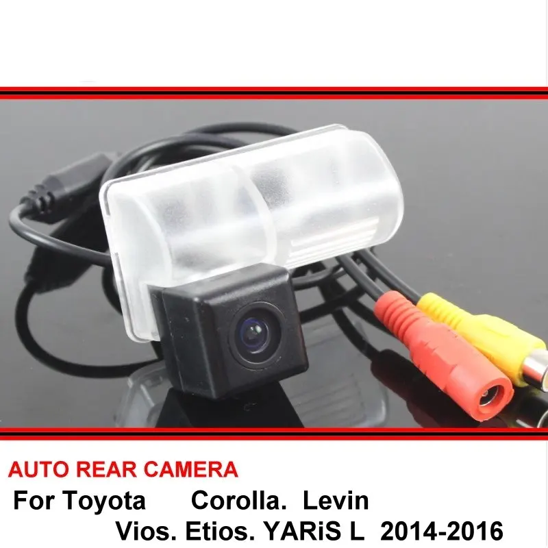 For Toyota Corolla Levin Vios Etios YARiS L SONY Car Rear View Camera Reverse Backup HD CCD Rearview Parking Night Vision