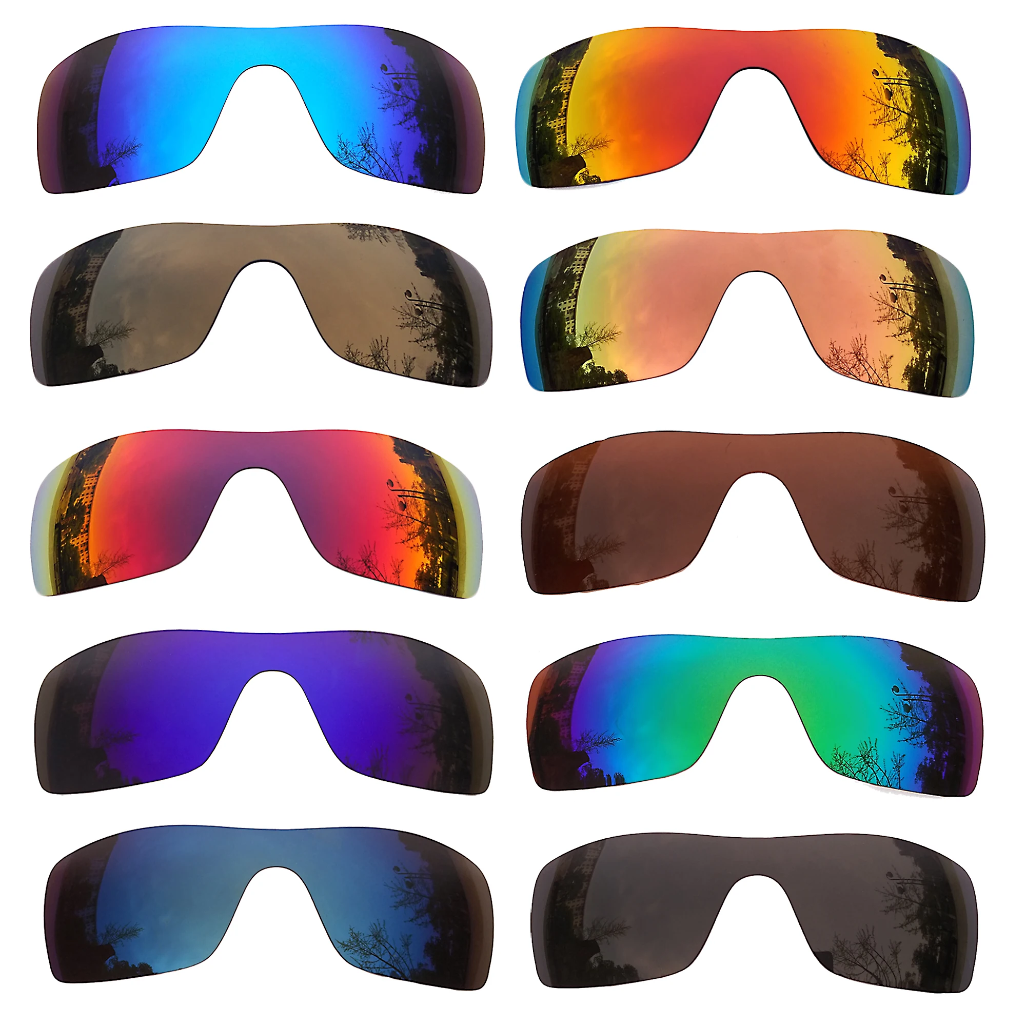 

PAZZERBY Replacement Lenses for-liv Sunglasses - Multiple Options Anti-reflective