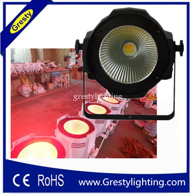 COB Led Par Light With Aluminium Case, RGBW Super Brightness Module LED(COB),DMX 512 Controller 90V-240V Led Par