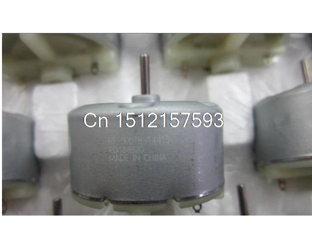 1.5-9V RF-500TB-14415 Micro DC Motor Alarm Fragrance Machine Mixer Motor 5V 3100RPM 0.026A