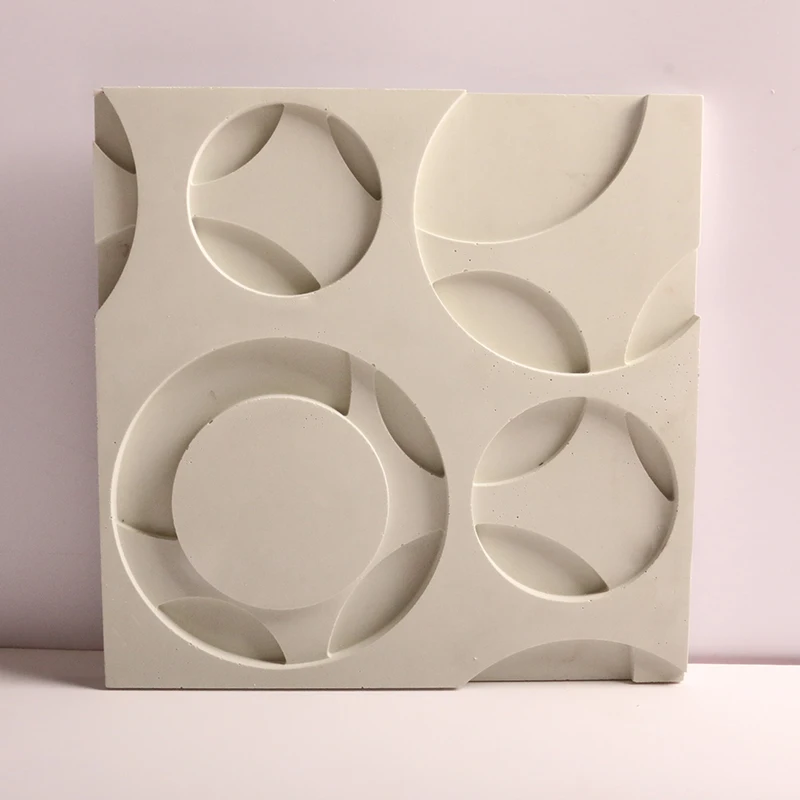 Concrete wall brick silicone mold 3D gypsum background wall brick mold can be customized cement wall brick mold