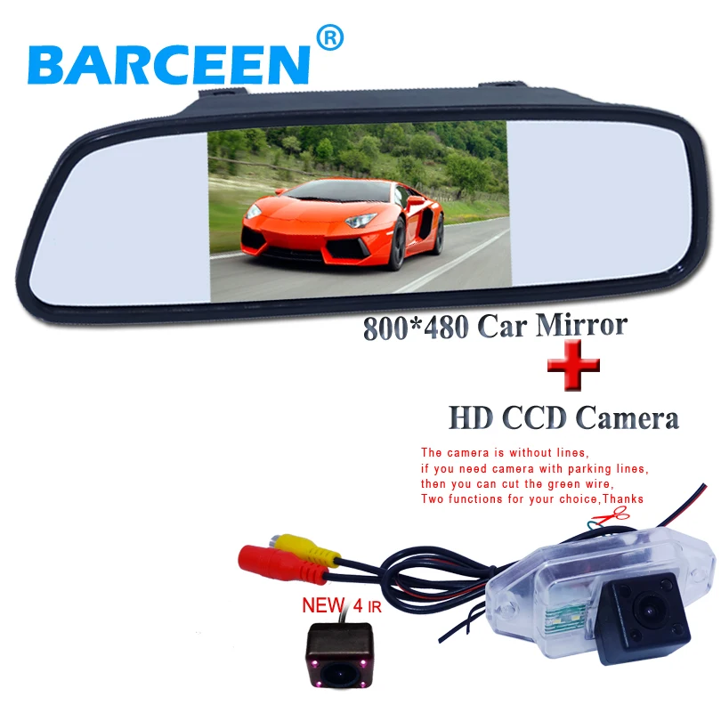 4 ir Car  rear view camera 170 lens angle+5