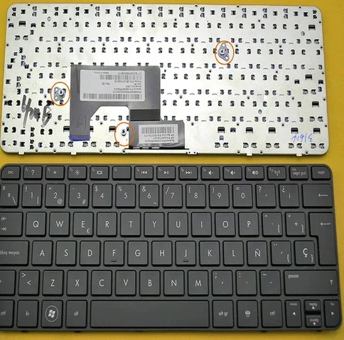 

New Spanish keyboard for HP mini 1103 210-3000 110-3500 110-4100 210-2037 210-3025sa 110-3608er sp keyboard