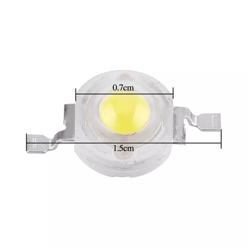 1pcs 100pcs 1000pcs LED COB Lamp Chip 1W 3W 3.2-3.6V Input Mini LED Bulb Diode Bead For DIY LED Floodlight Spotlight Downlight