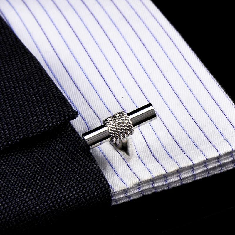 FLEXFIL Jewelry french shirt cufflink for mens Brand designer Cuffs link Button male High Quality Luxury Wedding metal fashion