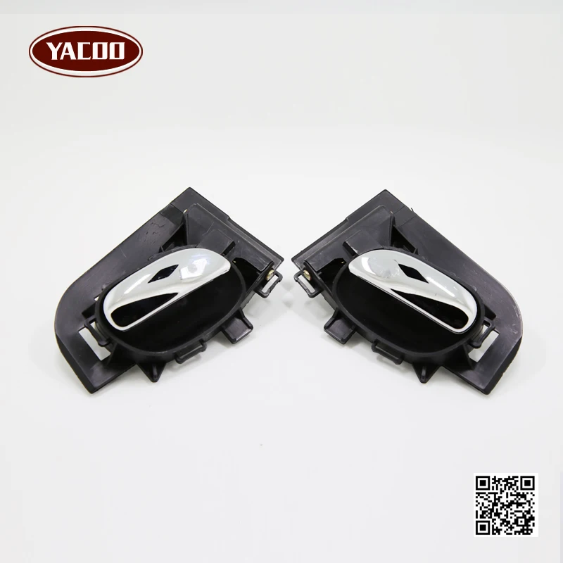 1 PAIR INTERIOR DOOR HANDLE FOR PEUGEOT 206 207  (TWO COLORS CHOOSE)