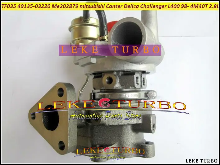 Turbo TF035-2 49135-03220 49135 03220 ME202879 Turbocharger For MITSUBISHI Challenger L400 Canter Delica 4M40 4M40T 2.8L 140HP