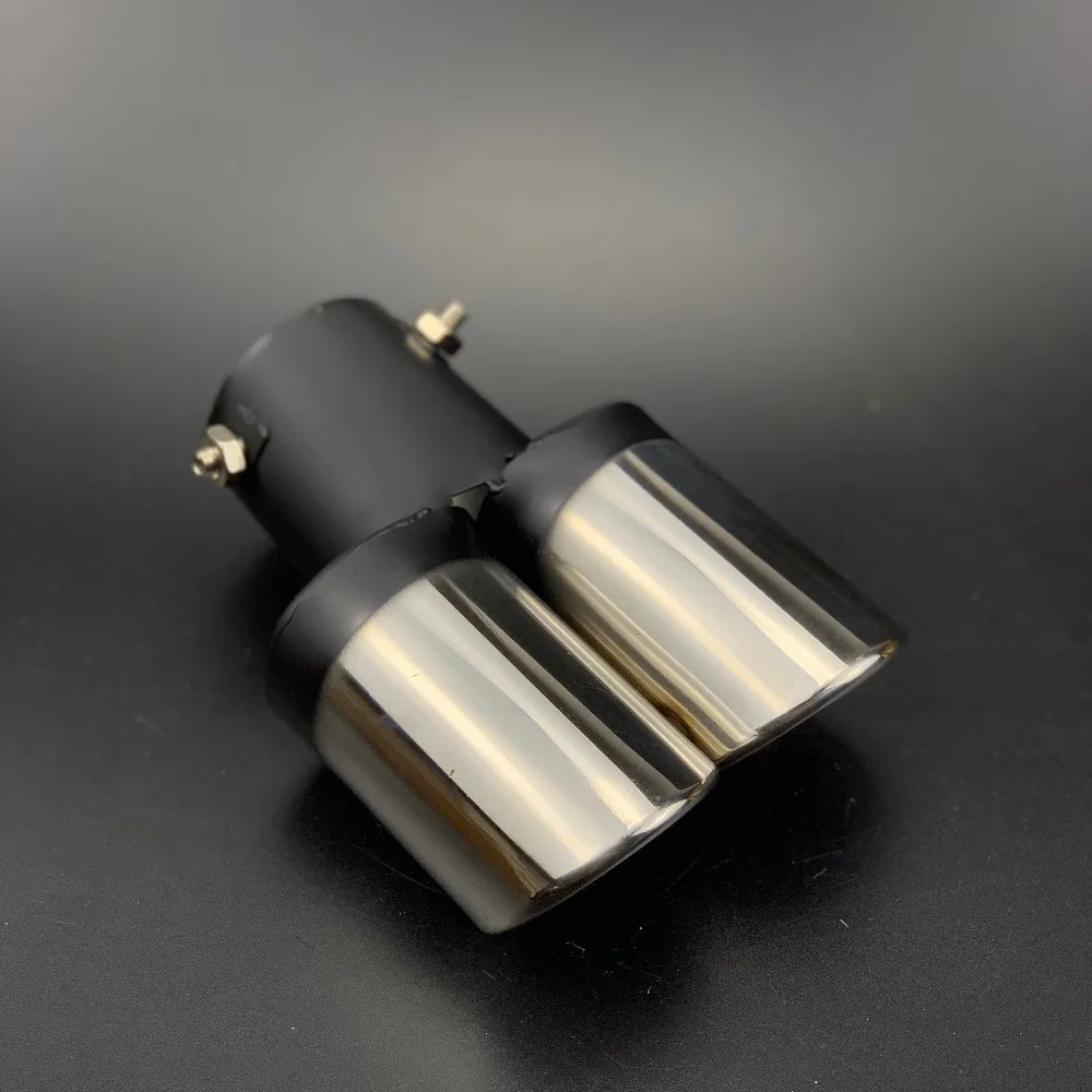 Car styling Exhaust Pipe tube Case For Ford Focus Fusion Escort Kuga Ecosport Fiesta Falcon Mondeo Taurus EVEREST