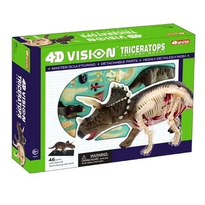 

4D MASTER toy animal models assembled model number Triceratops Anatomy anatomical model