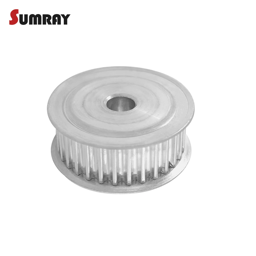 SUMRAY 5M 30T Timing Belt Pulley 6/6.35/8/10/20/25mm Bore Gear Belt Pulley 16mm Width Toothed Wheel Pulley For 15mm Timing Belt