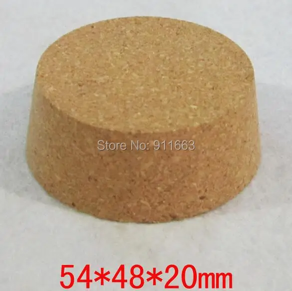 54mm* 48mm* 20mm size, 30pcs/lot! soft cork stopper for glass bottles,stopper,bung,wooden plug etc.