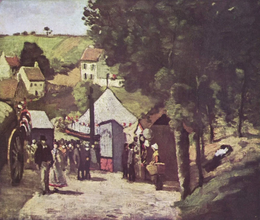 Handmade Oil Painting Reproduction on linen canvas,don-quixote-view-from-the-back BY paul Cezanne ,Free Shipping ,TOP quality