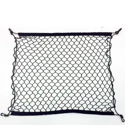 Car Mesh Cargo Net Holder For Skoda Superb 3 B8 2016-2023 Trunk Auto Elastic Storage 4 Hooks Organizer Styling